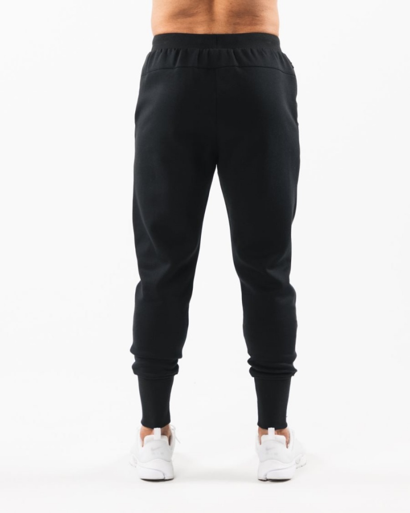 Alphalete Academy Club Jogger Miesten Juoksuvaatteet Mustat | XMLIT-2096