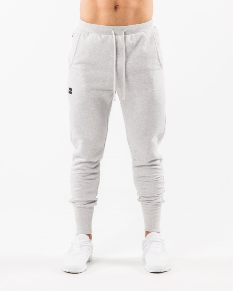 Alphalete Academy Club Jogger Miesten Juoksuvaatteet Harmaat | KIYHQ-5817