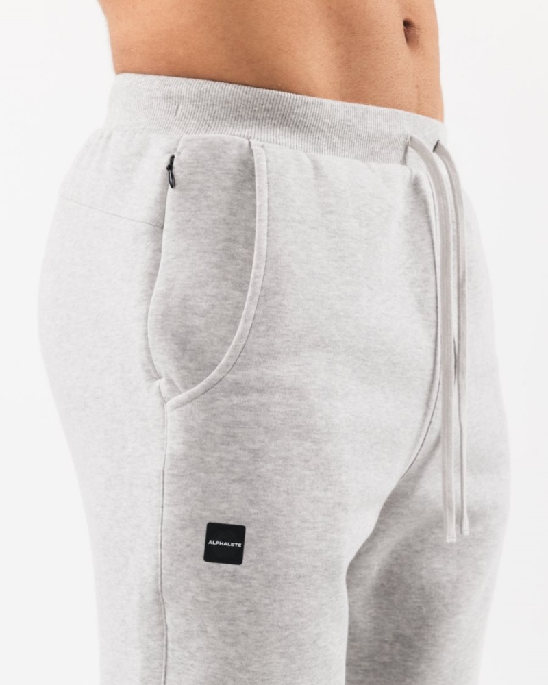 Alphalete Academy Club Jogger Miesten Juoksuvaatteet Harmaat | KIYHQ-5817