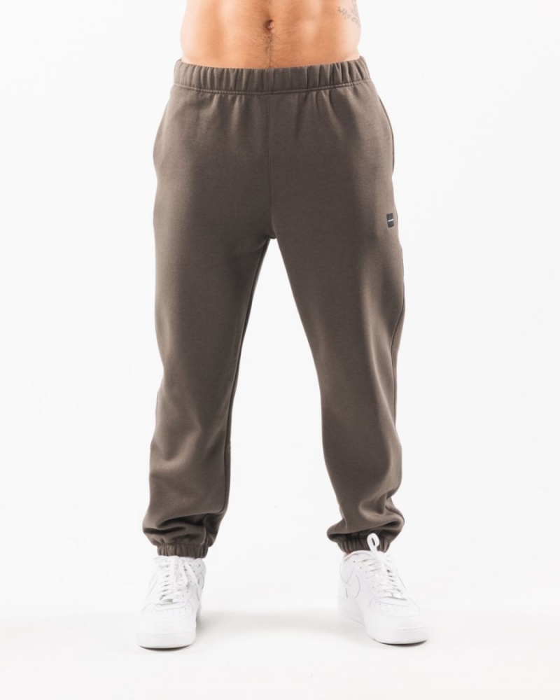 Alphalete Academy Relaxed Jogger Miesten Juoksuvaatteet Desert Taupe | FYWAC-9861