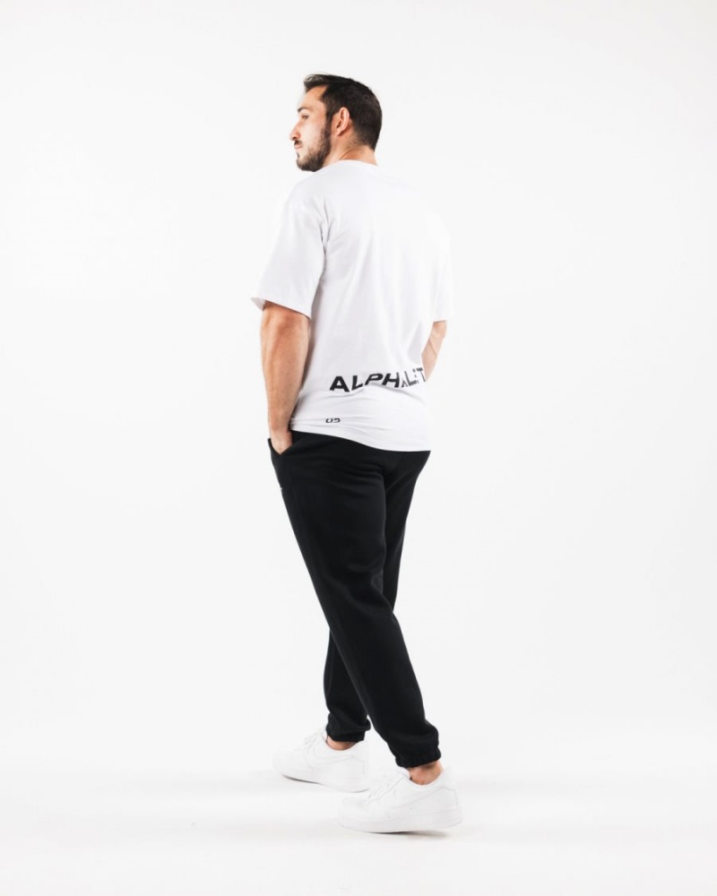 Alphalete Academy Relaxed Jogger Miesten Juoksuvaatteet Mustat | MDURG-2415