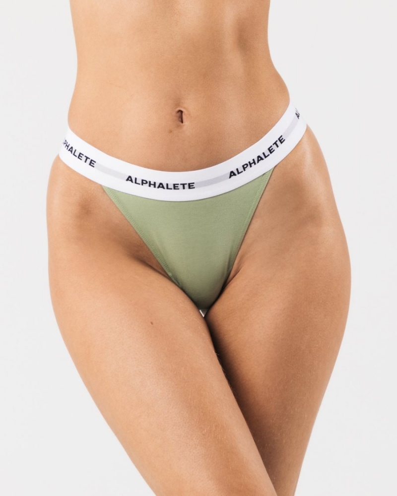 Alphalete Acute Ranne Naisten Alusvaatteet Sage | SWIYR-8520