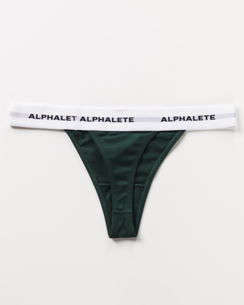 Alphalete Acute Ranne Naisten Alusvaatteet Evergreen | KMSBO-6385