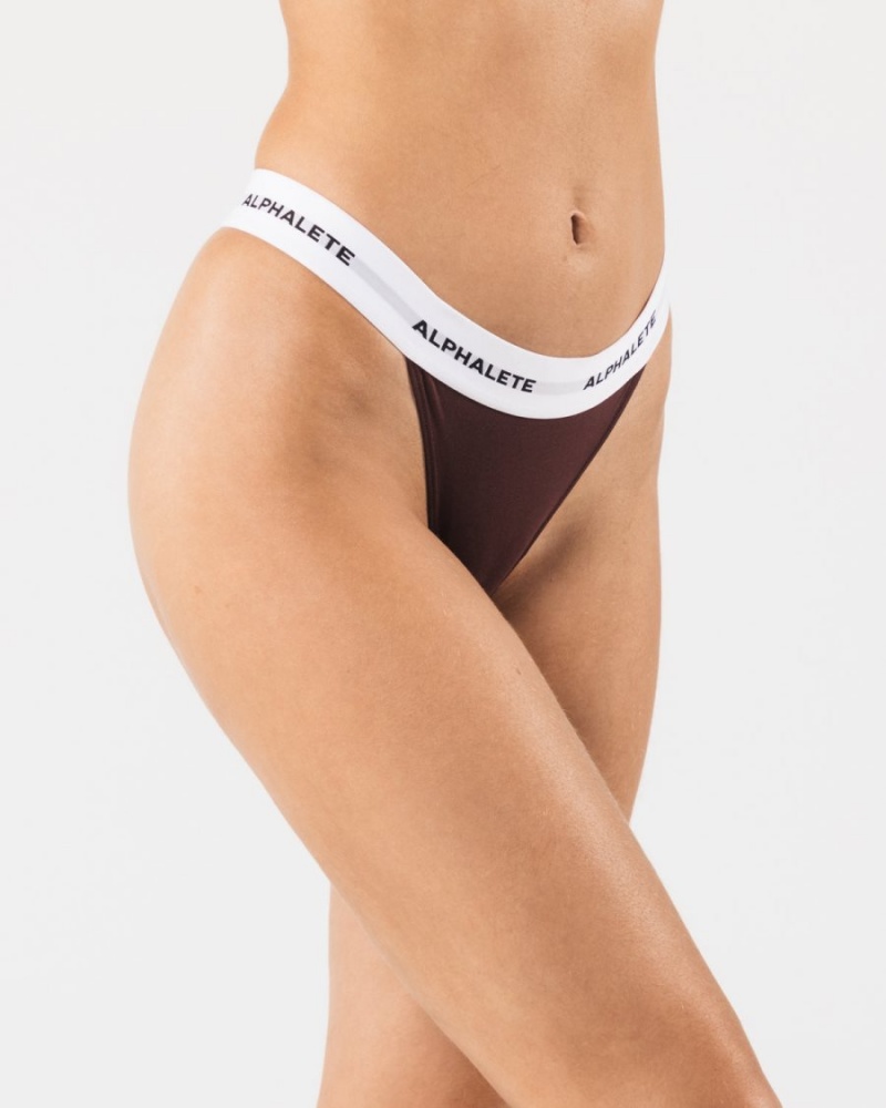 Alphalete Acute Ranne Naisten Alusvaatteet Sangria | EXWAY-4571