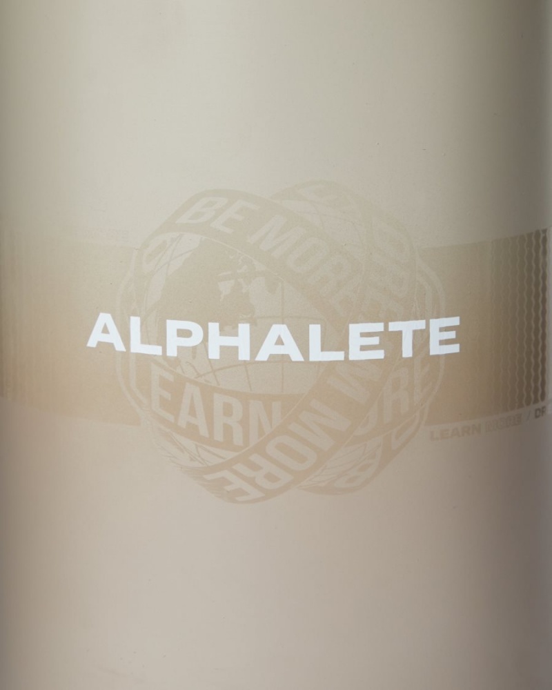 Alphalete Alphalete SS Hydrojug Miesten Asusteet Sand | UXMHC-9078