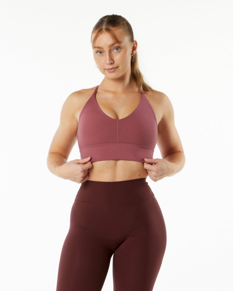 Alphalete Alphalux Wonder Bra Naisten Urheiluliivi Wisteria | BZLQI-6045