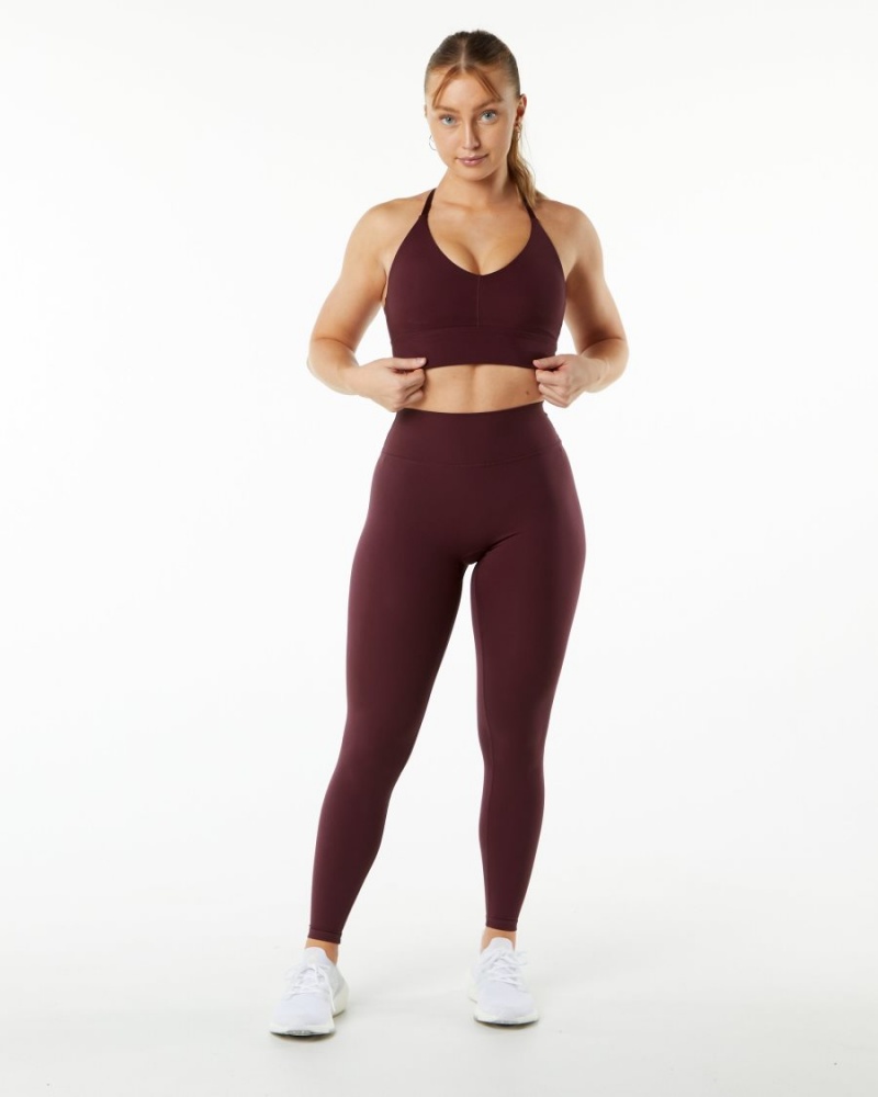 Alphalete Alphalux Wonder Legging 27" Naisten Leggings Mustat | CHLES-7682