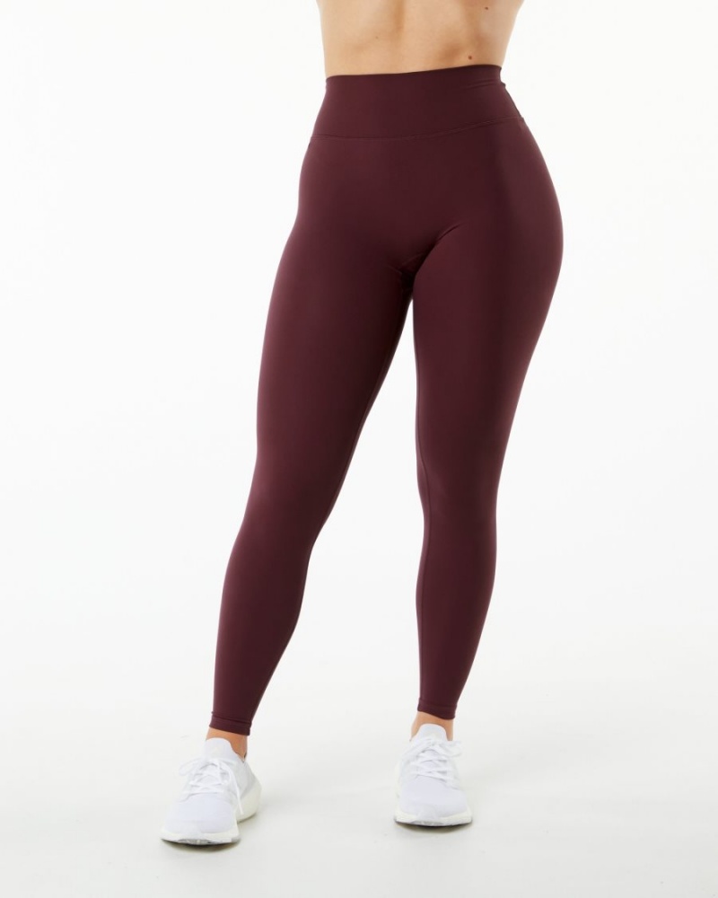 Alphalete Alphalux Wonder Legging 27" Naisten Leggings Mustat | CHLES-7682