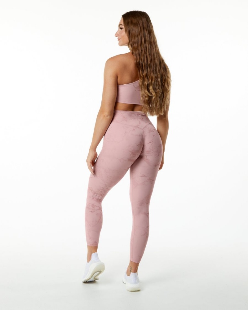 Alphalete Alphalux Wonder Legging 27" Naisten Leggings Blossom | NFGHQ-9407