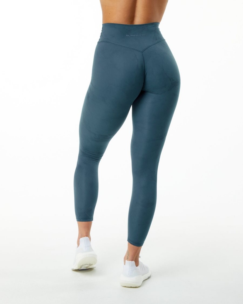 Alphalete Alphalux Wonder Legging 27" Naisten Leggings Sininen | DAXJV-6478