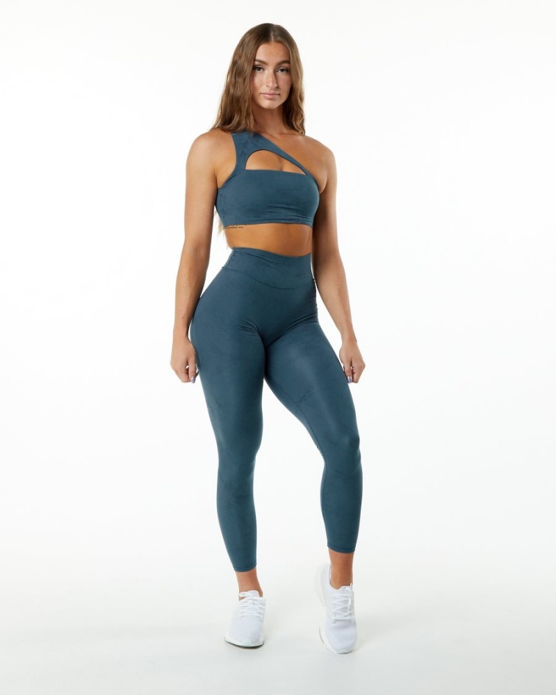 Alphalete Alphalux Wonder Legging 27" Naisten Leggings Sininen | DAXJV-6478