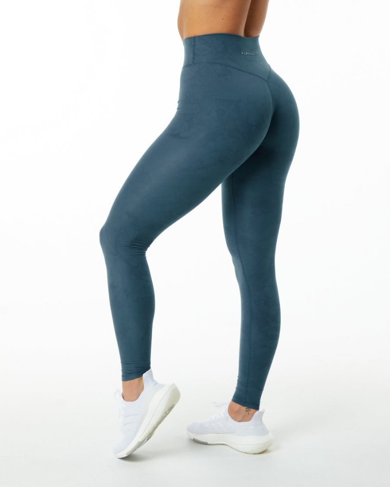 Alphalete Alphalux Wonder Legging 30" Naisten Leggings Sininen | TJLHE-0246