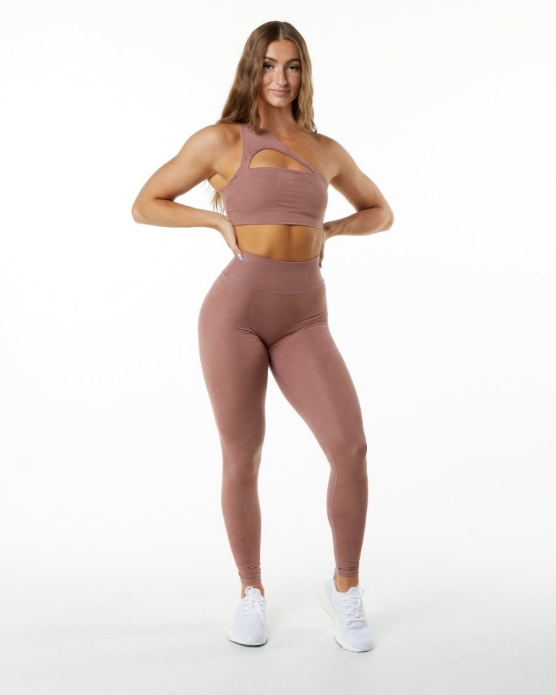 Alphalete Alphalux Wonder Legging 30" Naisten Leggings Pinkki | WZEDP-3701