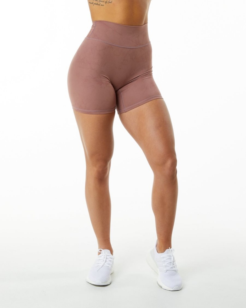 Alphalete Alphalux Wonder Lyhyt 6" Naisten Shortsit Pinkki | RODFH-4951