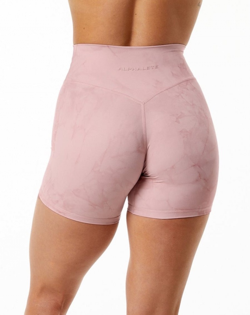 Alphalete Alphalux Wonder Lyhyt 6" Naisten Shortsit Blossom | NHDOS-4963