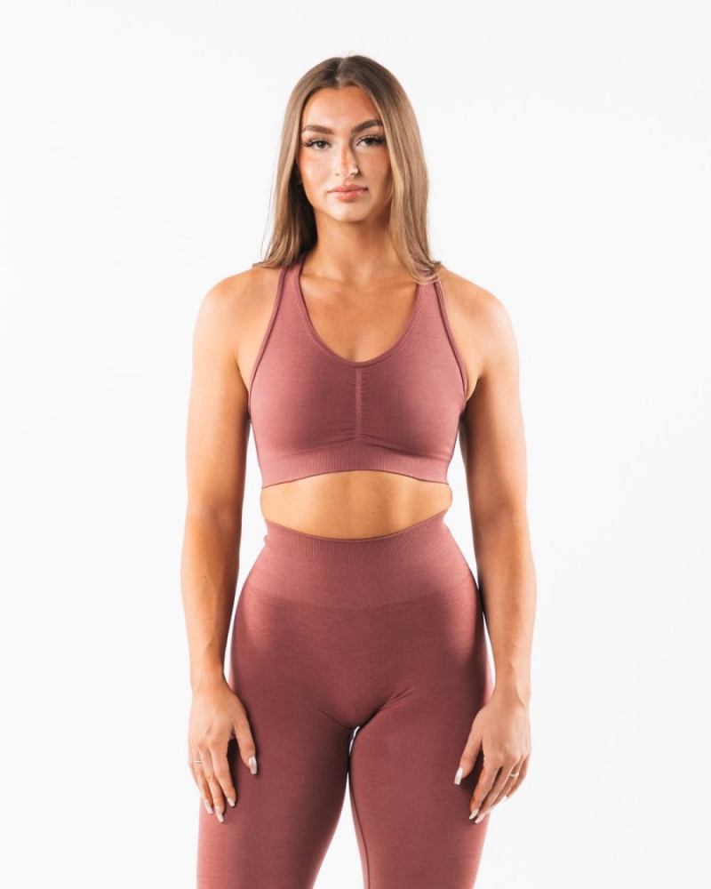 Alphalete Amplify Bra Naisten Urheiluliivi Pinkki | RHJOG-3125