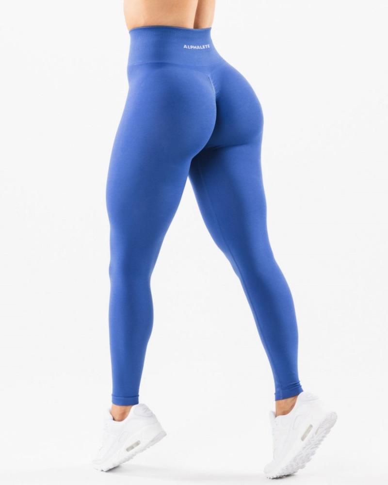 Alphalete Amplify Legging Naisten Leggings Sapphire | TVRMA-3704