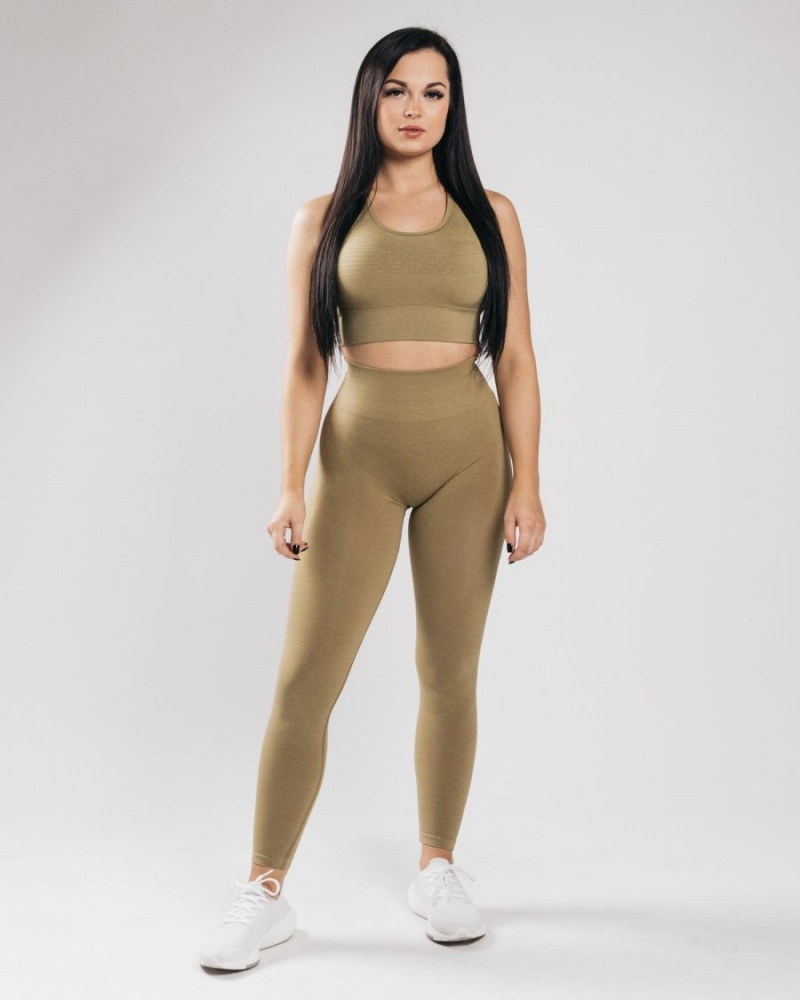 Alphalete Amplify Legging Naisten Leggings Kultaiset | BXONP-4923