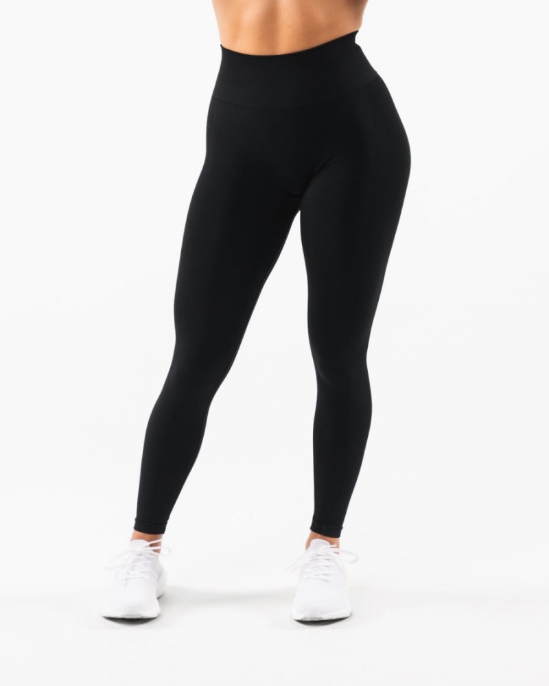 Alphalete Amplify Legging Naisten Leggings Mustat | TGQBJ-2461