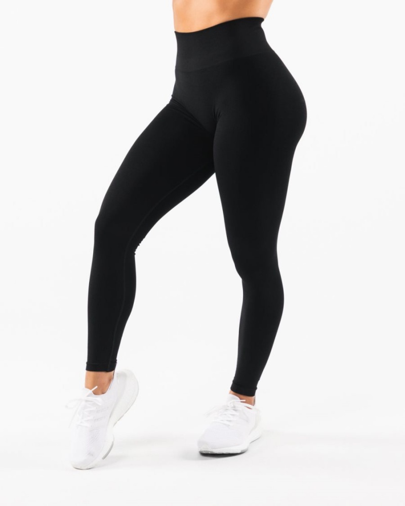 Alphalete Amplify Legging Naisten Leggings Mustat | TGQBJ-2461