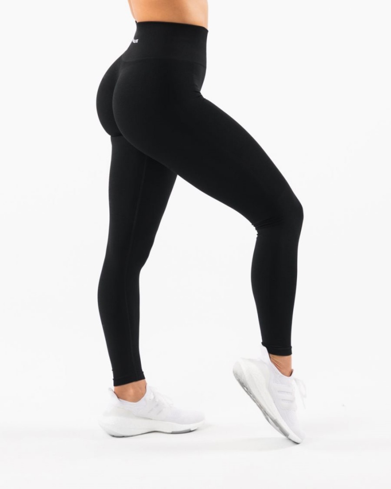 Alphalete Amplify Legging Naisten Leggings Mustat | TGQBJ-2461