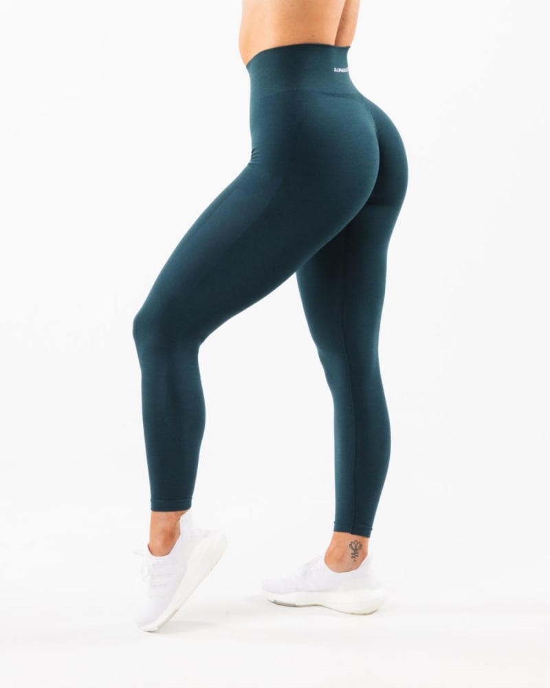 Alphalete Amplify Legging Naisten Leggings Midnight | MVXLH-4650