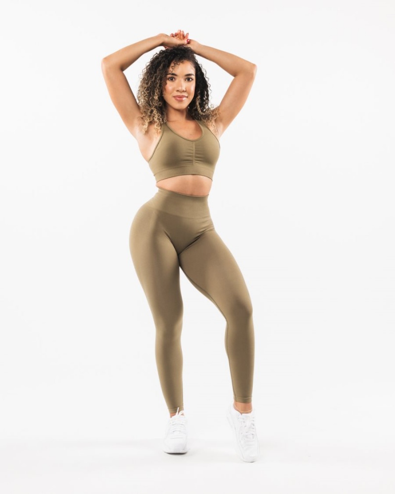 Alphalete Amplify Legging Naisten Leggings Willow | LOKCY-6284