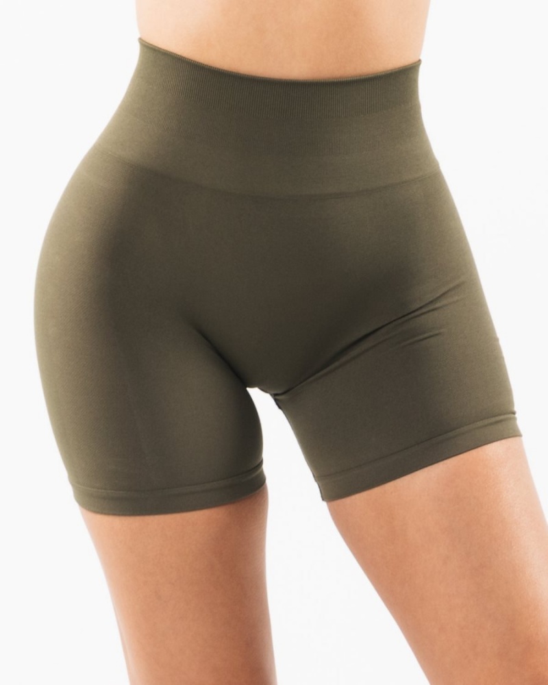 Alphalete Amplify Lyhyt 4.5" Naisten Shortsit Oak | UFTZB-5382