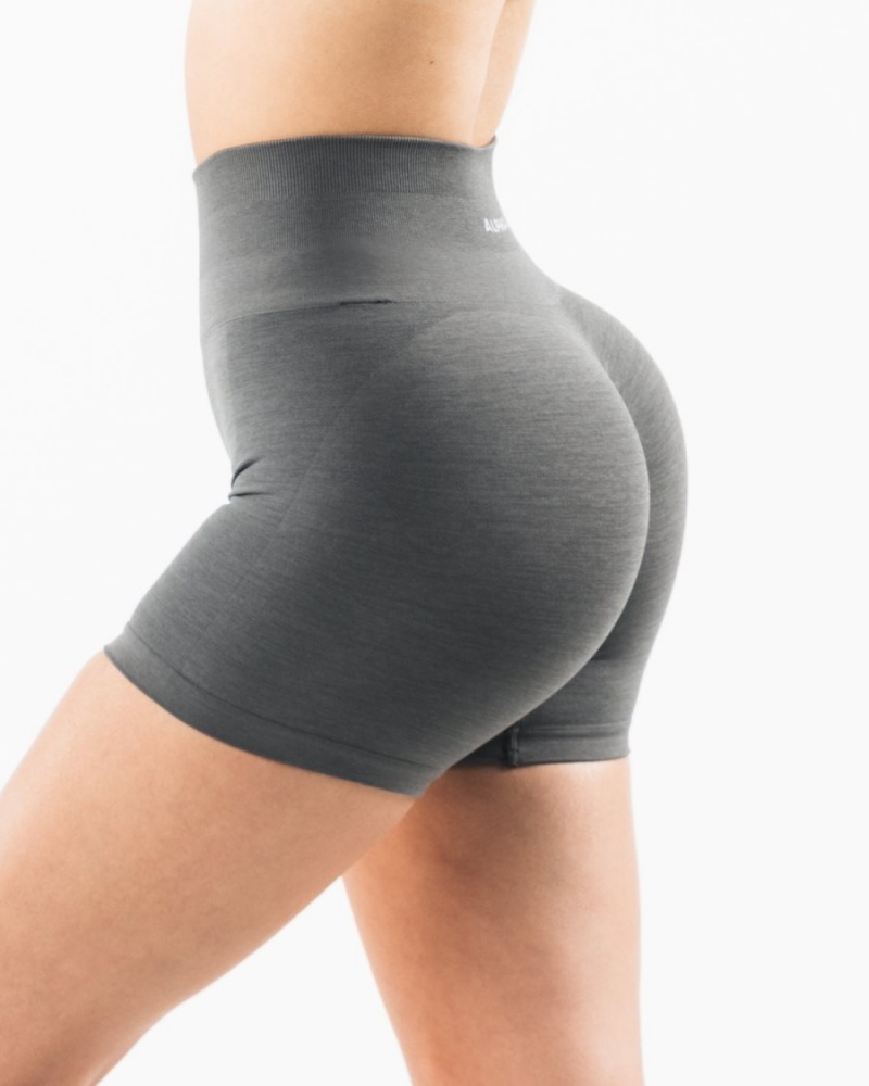 Alphalete Amplify Lyhyt 4.5" Naisten Shortsit Smoke | HTZSE-2074