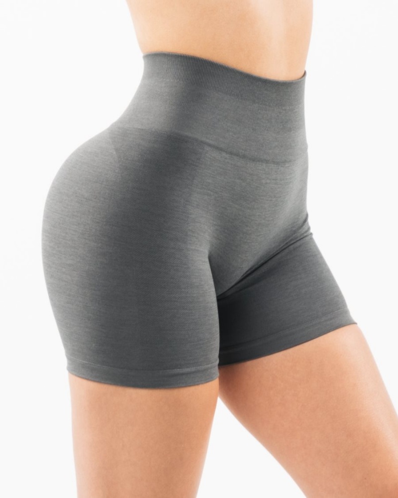 Alphalete Amplify Lyhyt 4.5" Naisten Shortsit Smoke | HTZSE-2074