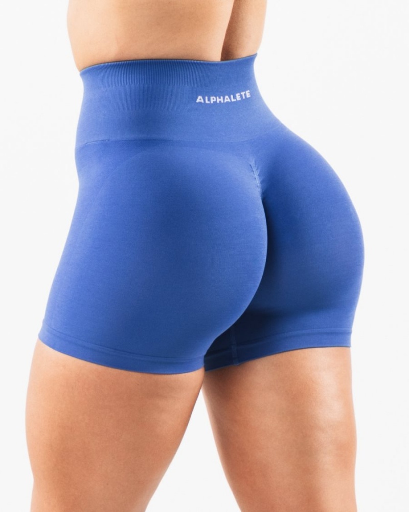 Alphalete Amplify Lyhyt 4.5" Naisten Shortsit Sapphire | LUDRY-2184