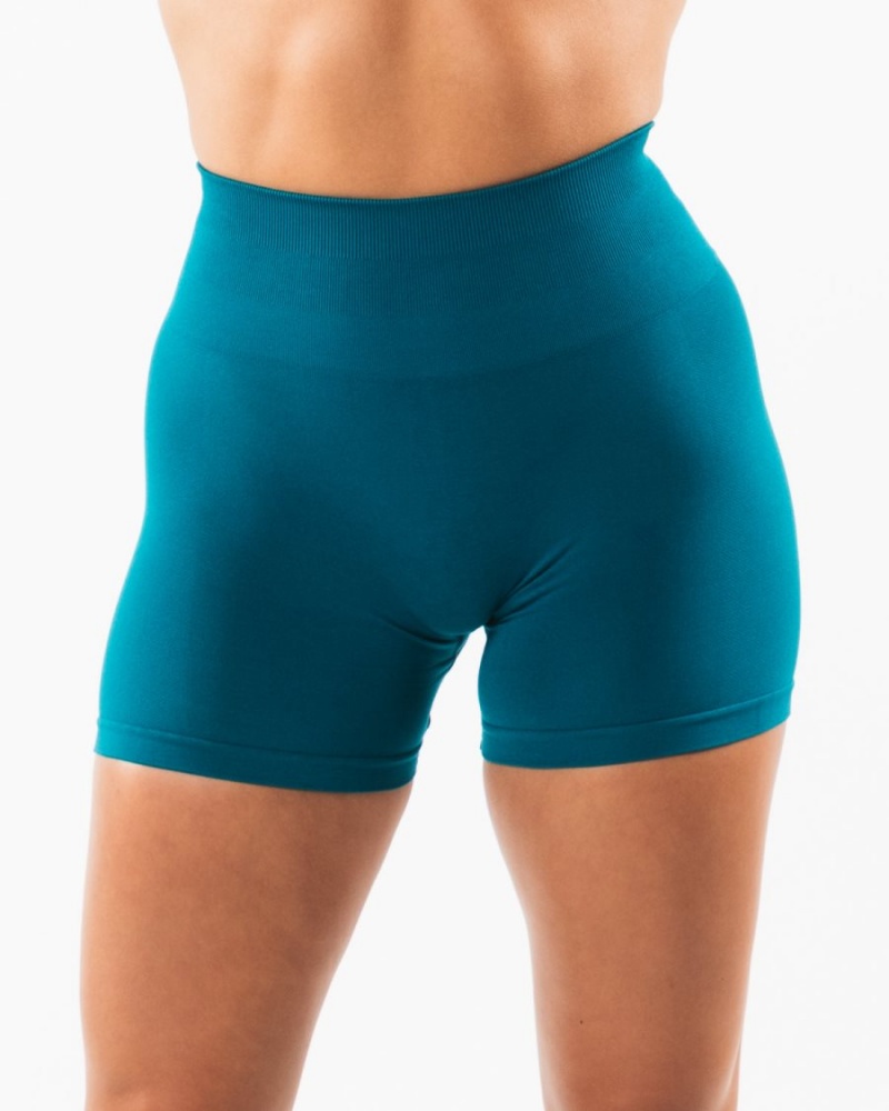 Alphalete Amplify Lyhyt 4.5" Naisten Shortsit Galactic Ocean | RUBLI-7509