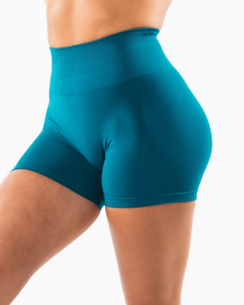 Alphalete Amplify Lyhyt 4.5" Naisten Shortsit Galactic Ocean | RUBLI-7509