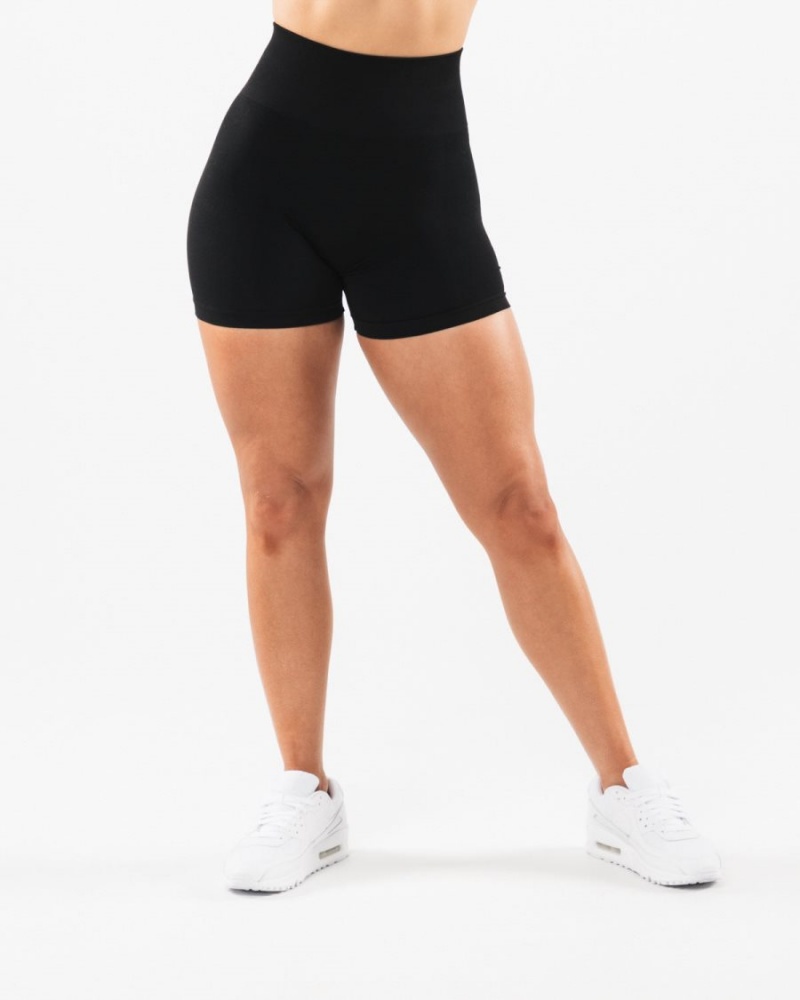 Alphalete Amplify Lyhyt 4.5" Naisten Shortsit Mustat | FPTWG-1750