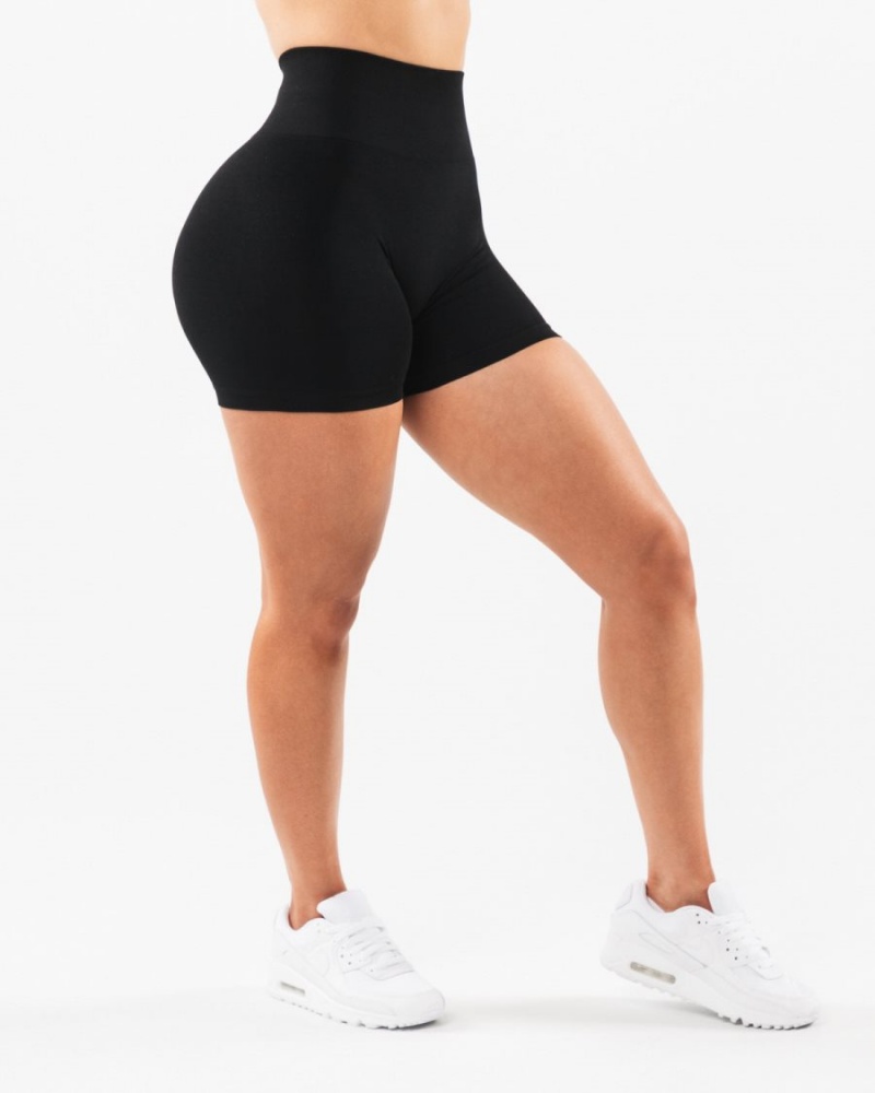 Alphalete Amplify Lyhyt 4.5" Naisten Shortsit Mustat | FPTWG-1750