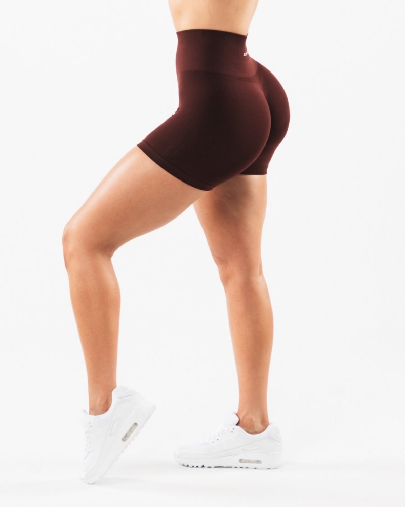 Alphalete Amplify Lyhyt 4.5" Naisten Shortsit Sangria | DILFP-6784