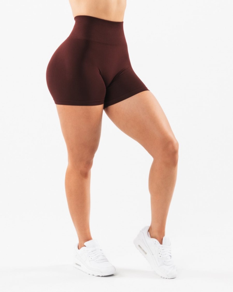 Alphalete Amplify Lyhyt 4.5" Naisten Shortsit Sangria | DILFP-6784