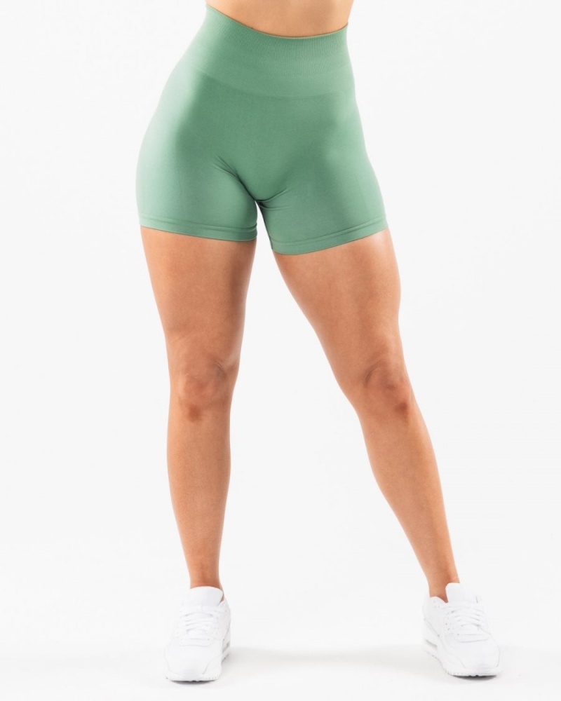 Alphalete Amplify Lyhyt 4.5" Naisten Shortsit Jade | VIPKY-8105