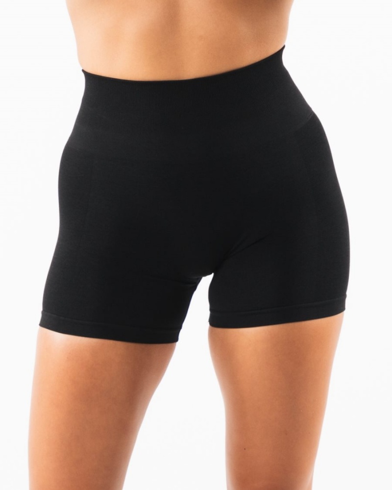 Alphalete Amplify Lyhyt 4.5" Naisten Shortsit Mustat | OGXZH-8450