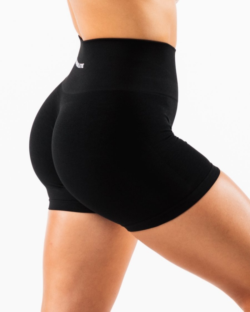 Alphalete Amplify Lyhyt 4.5" Naisten Shortsit Mustat | OGXZH-8450