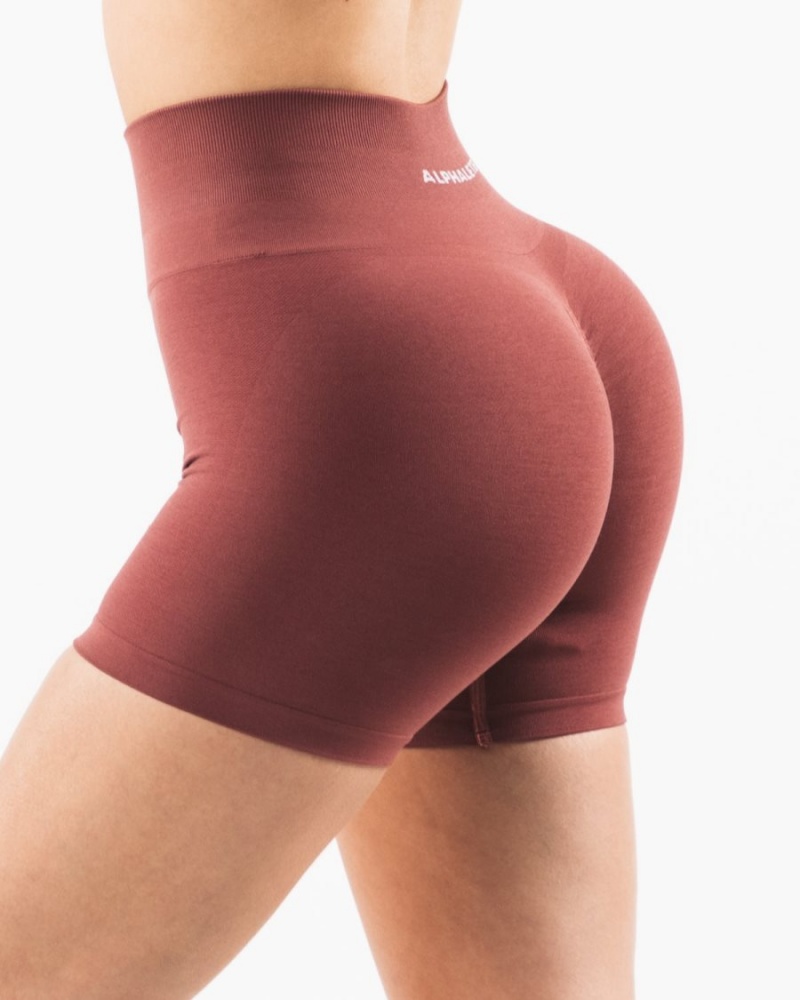 Alphalete Amplify Lyhyt 4.5" Naisten Shortsit Autumn | BGRNM-3054