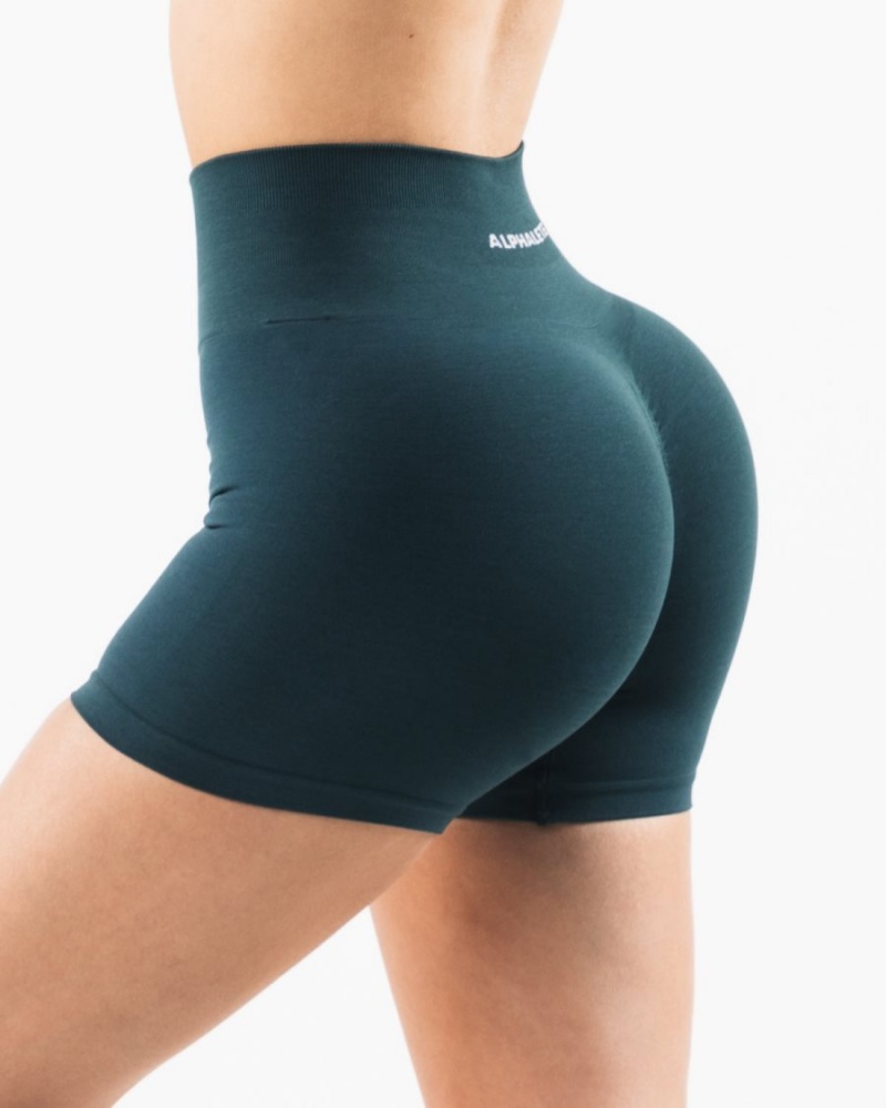 Alphalete Amplify Lyhyt 4.5" Naisten Shortsit Midnight | XKJZW-0567