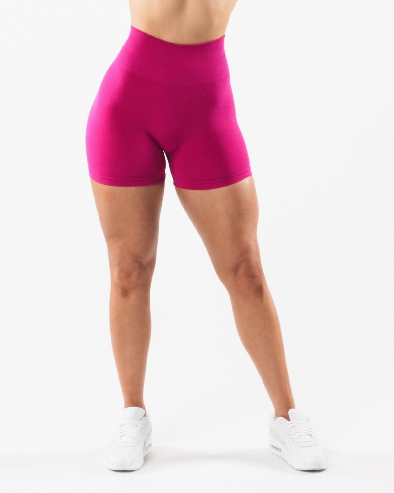 Alphalete Amplify Lyhyt 4.5" Naisten Shortsit Magenta | WIFGR-8291