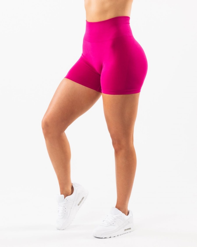 Alphalete Amplify Lyhyt 4.5" Naisten Shortsit Magenta | WIFGR-8291