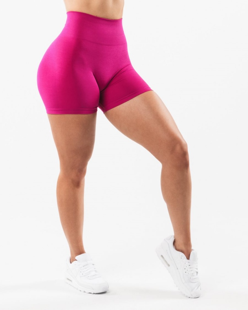 Alphalete Amplify Lyhyt 4.5" Naisten Shortsit Magenta | WIFGR-8291