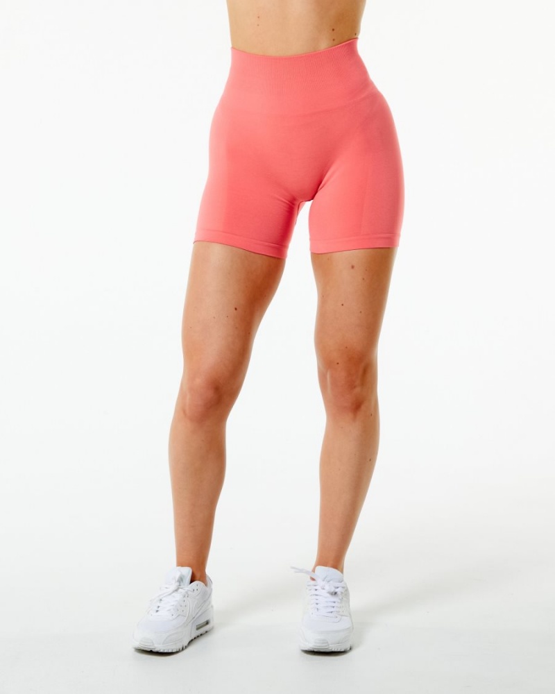 Alphalete Amplify Lyhyt 4.5" Naisten Shortsit Pinkki | HWMBS-9430