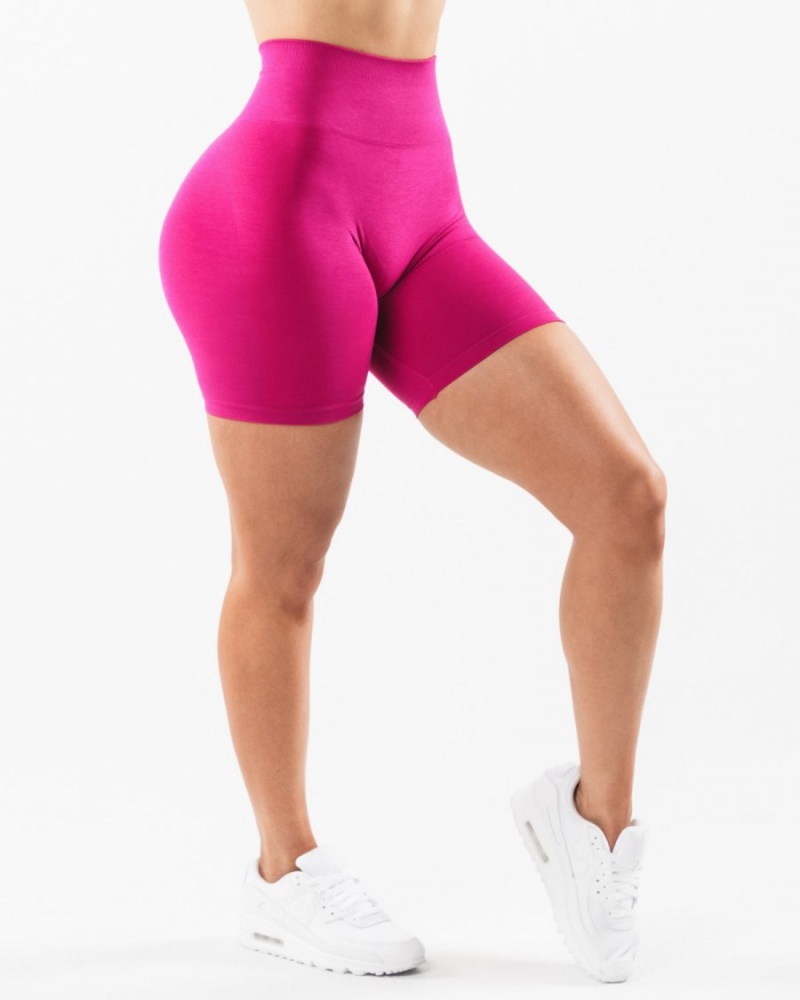 Alphalete Amplify Lyhyt 6.5” Naisten Shortsit Magenta | SZMQN-8491