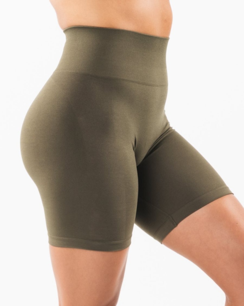 Alphalete Amplify Lyhyt 6.5” Naisten Shortsit Oak | JQCMT-0789