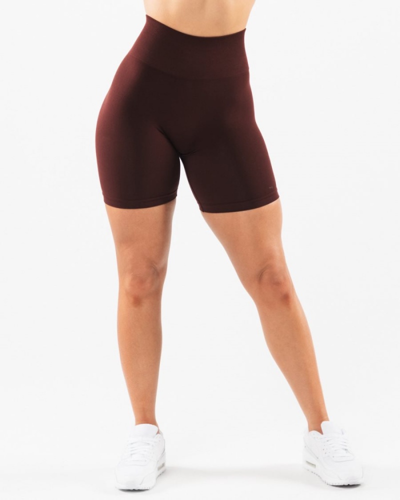 Alphalete Amplify Lyhyt 6.5” Naisten Shortsit Sangria | WHOUD-4390