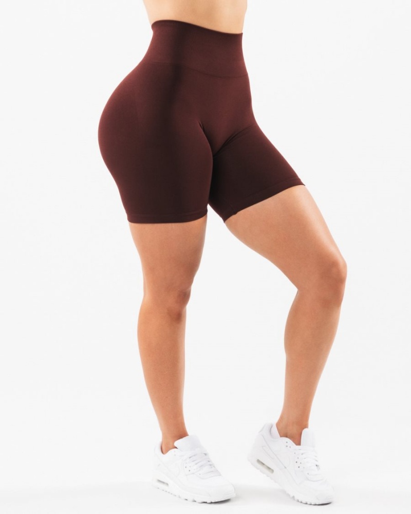 Alphalete Amplify Lyhyt 6.5” Naisten Shortsit Sangria | WHOUD-4390